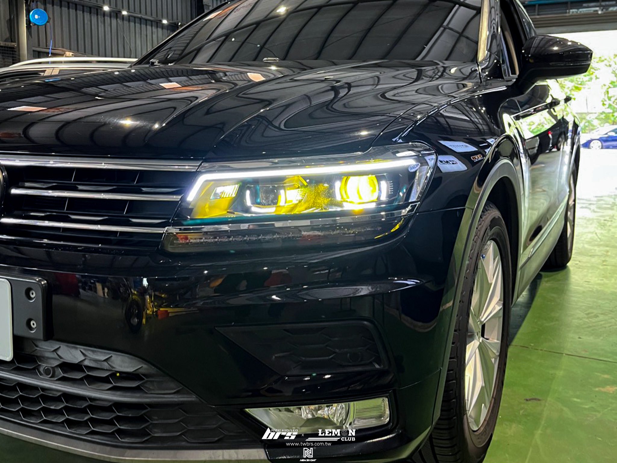 Volkswagen New Tiguan 安裝 專用魚眼大燈總成