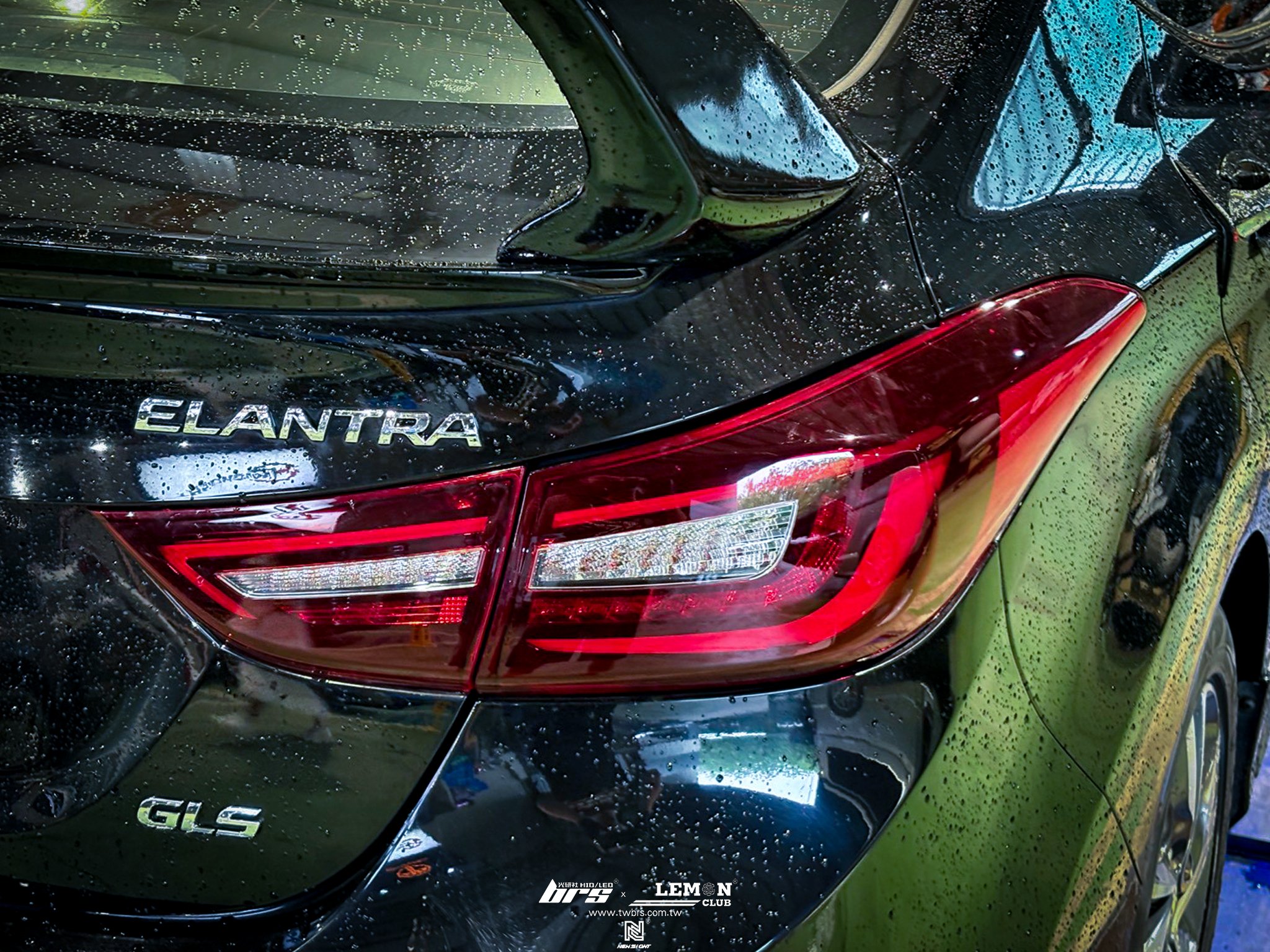 Hyundai Elantra 安裝 LED流水尾燈