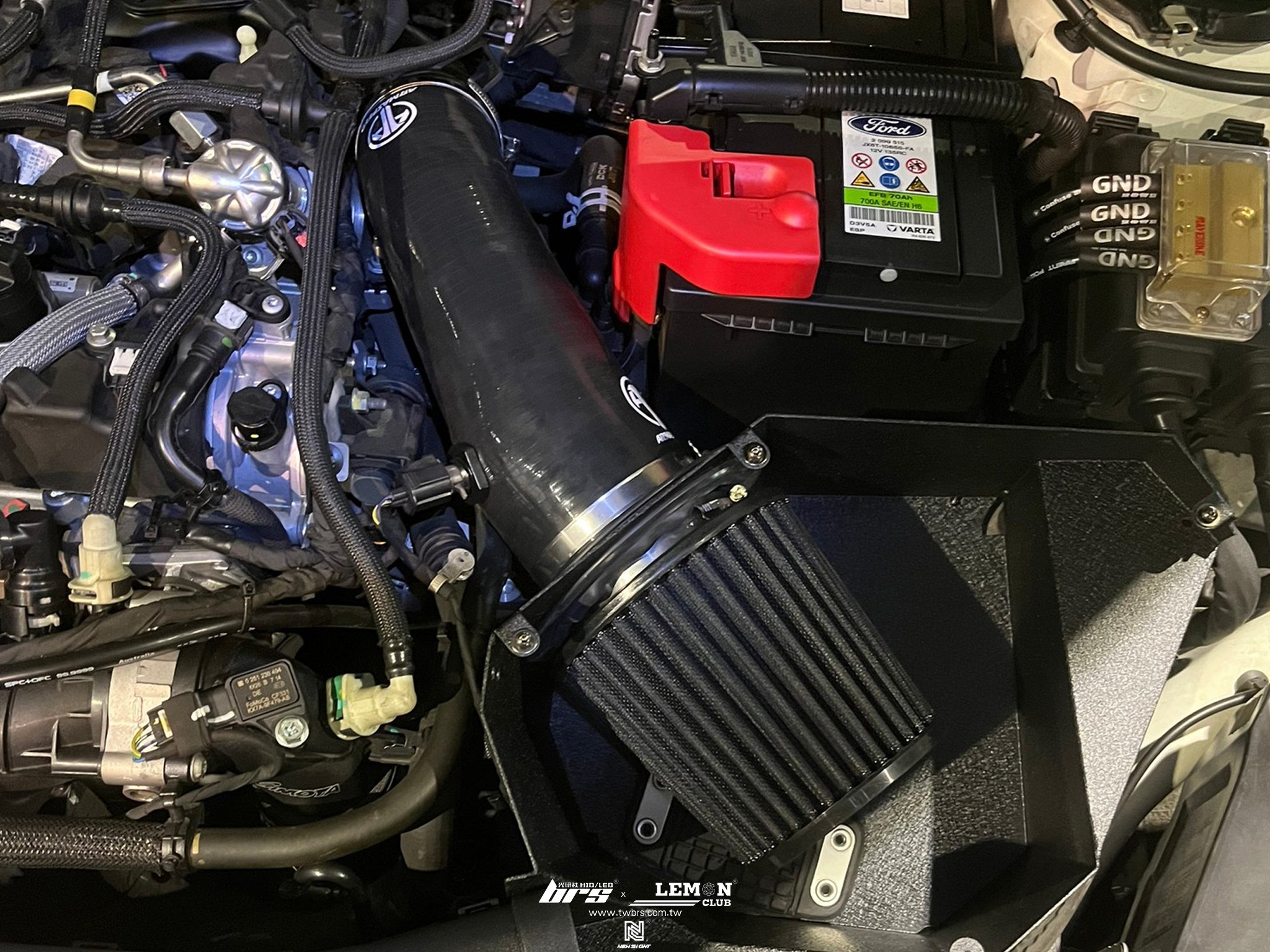 Ford Focus 安裝 ARMASPEED 鋁合金進氣系統
