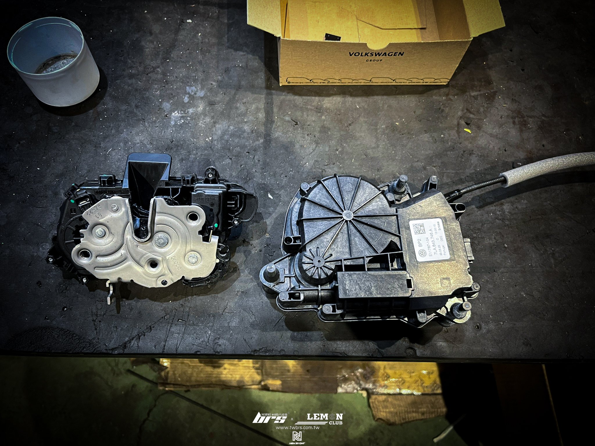 Volkswagen T6.1 安裝 原廠中門電吸套件