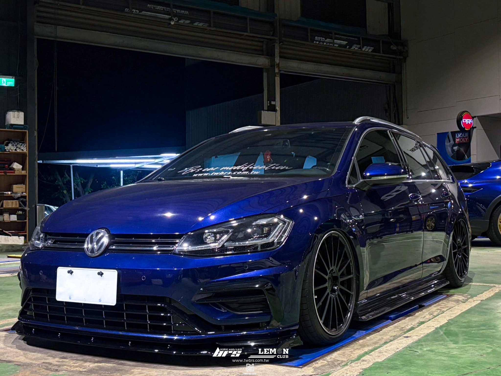 Volkswagen Golf 7.5 Variant 安裝 類MAX前下巴FD1
