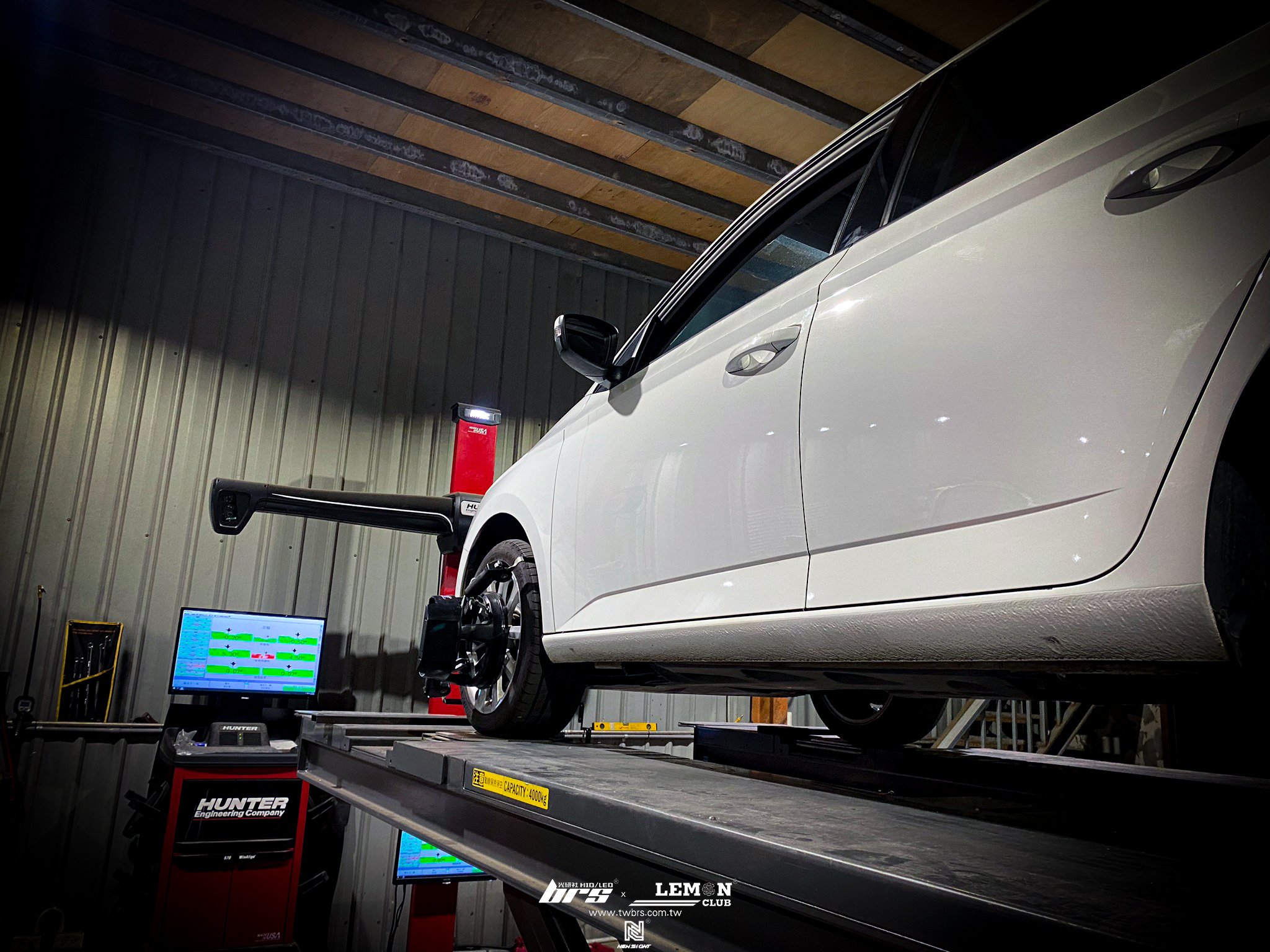 Skoda Fabia 安裝 LUK離合器組更換+左後輪速感知器更換+HUNTER 3D電腦四輪定位