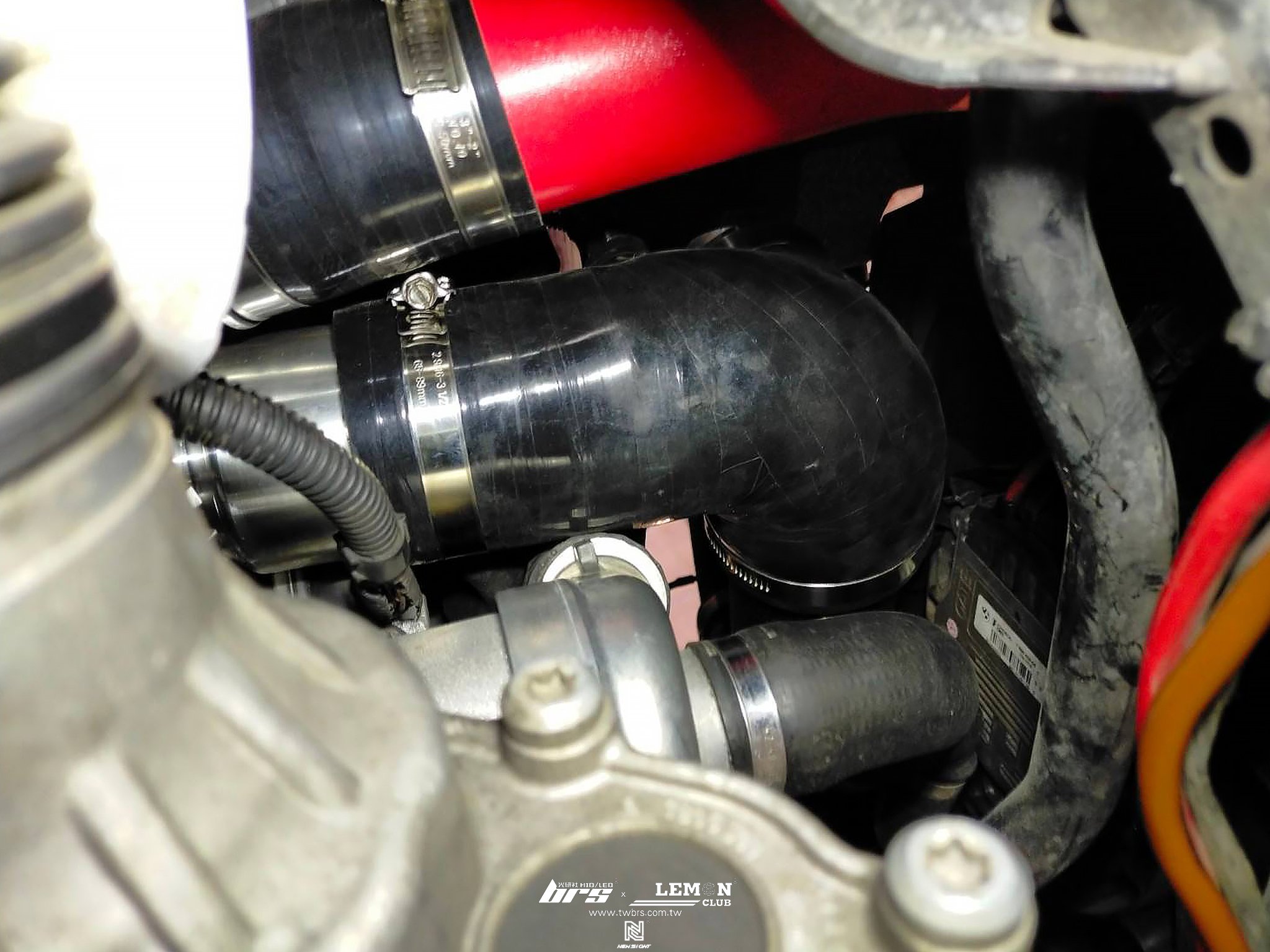 BMW F30 安裝 MST進氣管