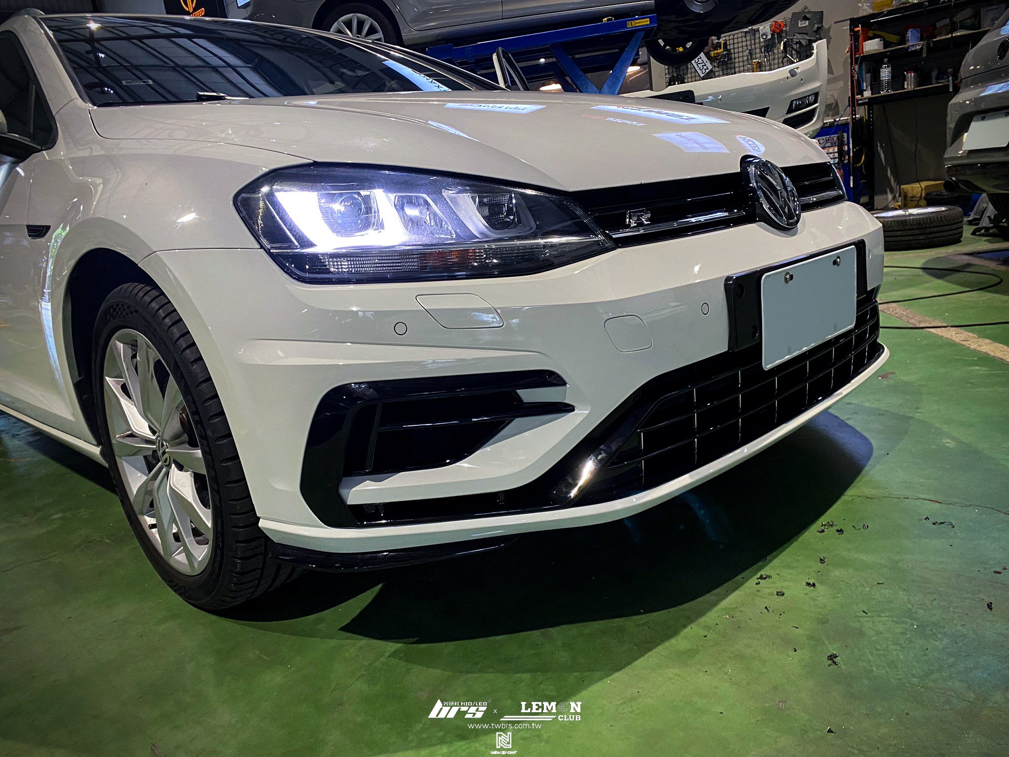 Volkswagen Golf 7 安裝 7改7.5前保桿