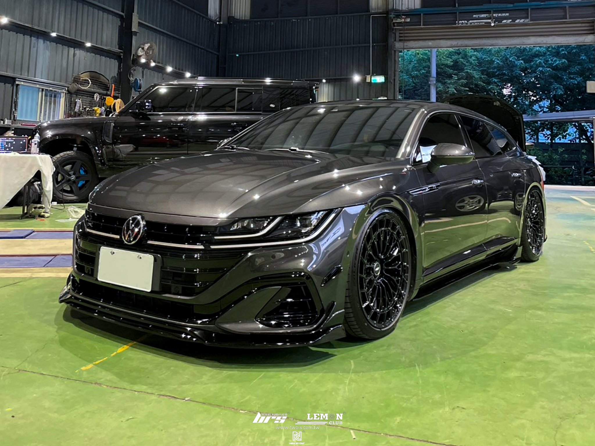 Volkswagen Arteon 安裝 Feelair氣壓避震器