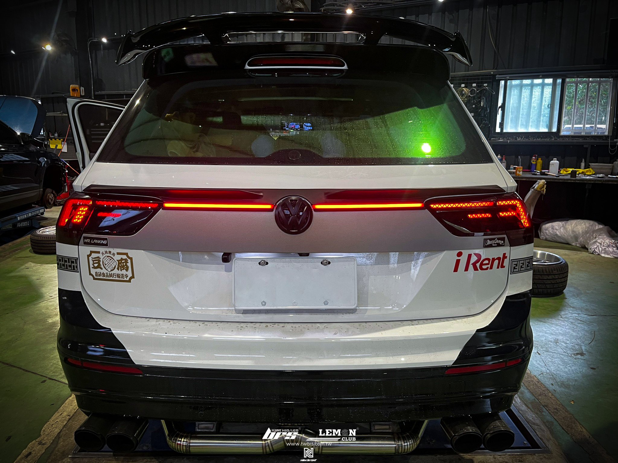 Volkswagen New Tiguan 安裝 專用LED貫穿尾燈