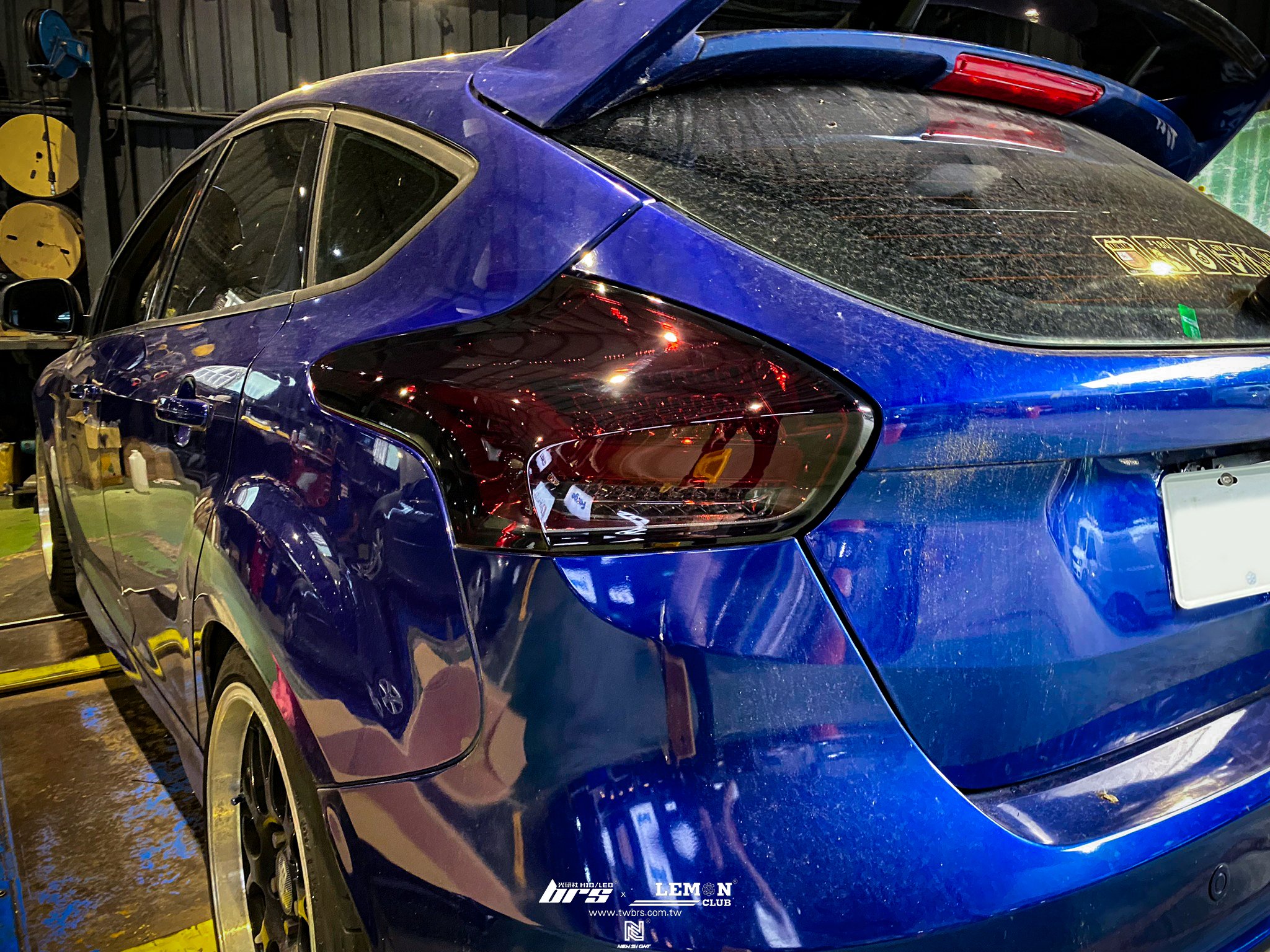 Ford Focus 安裝 閃電尾燈