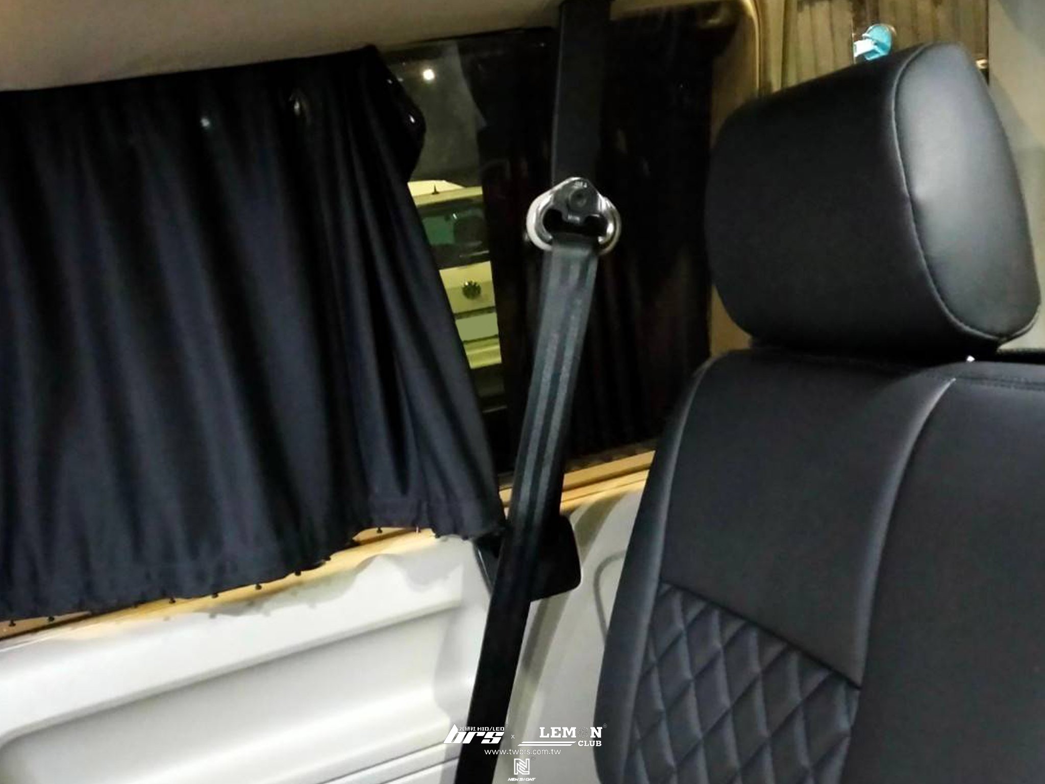 Volkswagen T6 保養(Rheinol萊茵機油5W30+原廠機油芯)+HP-S979W電子後視鏡行車紀錄器+第三排安全帶