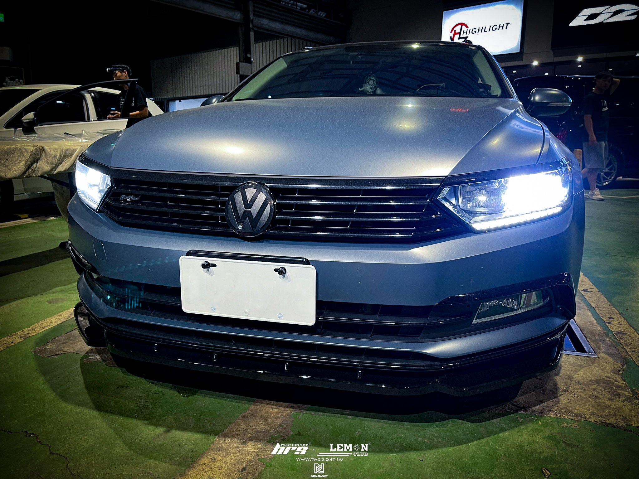 Volkswagen Passat B8 安裝 類MAX FD1前下巴