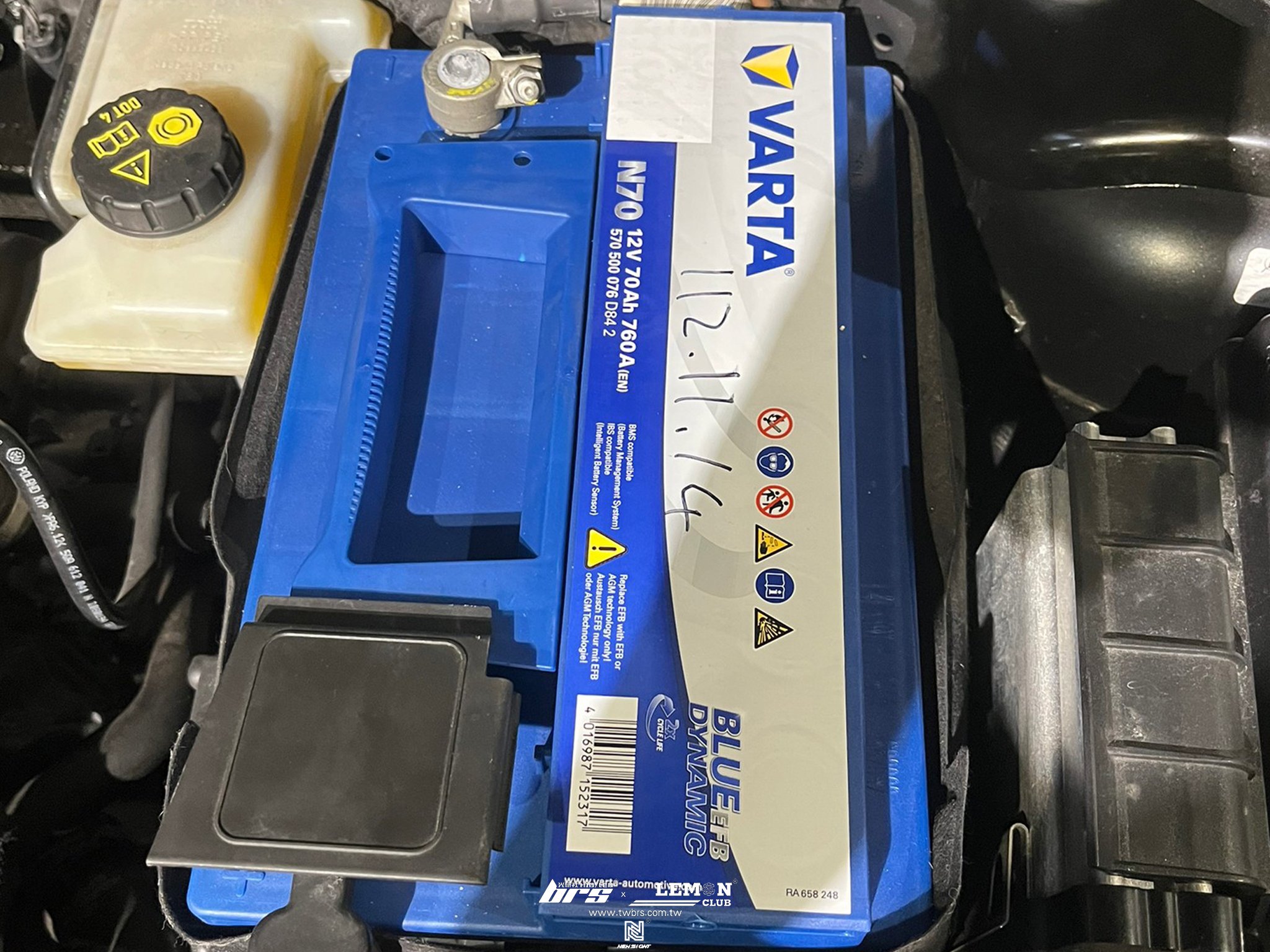 Skoda Kodiaq 安裝 右前輪速感知器+VARTA LN3 70AH電瓶更換