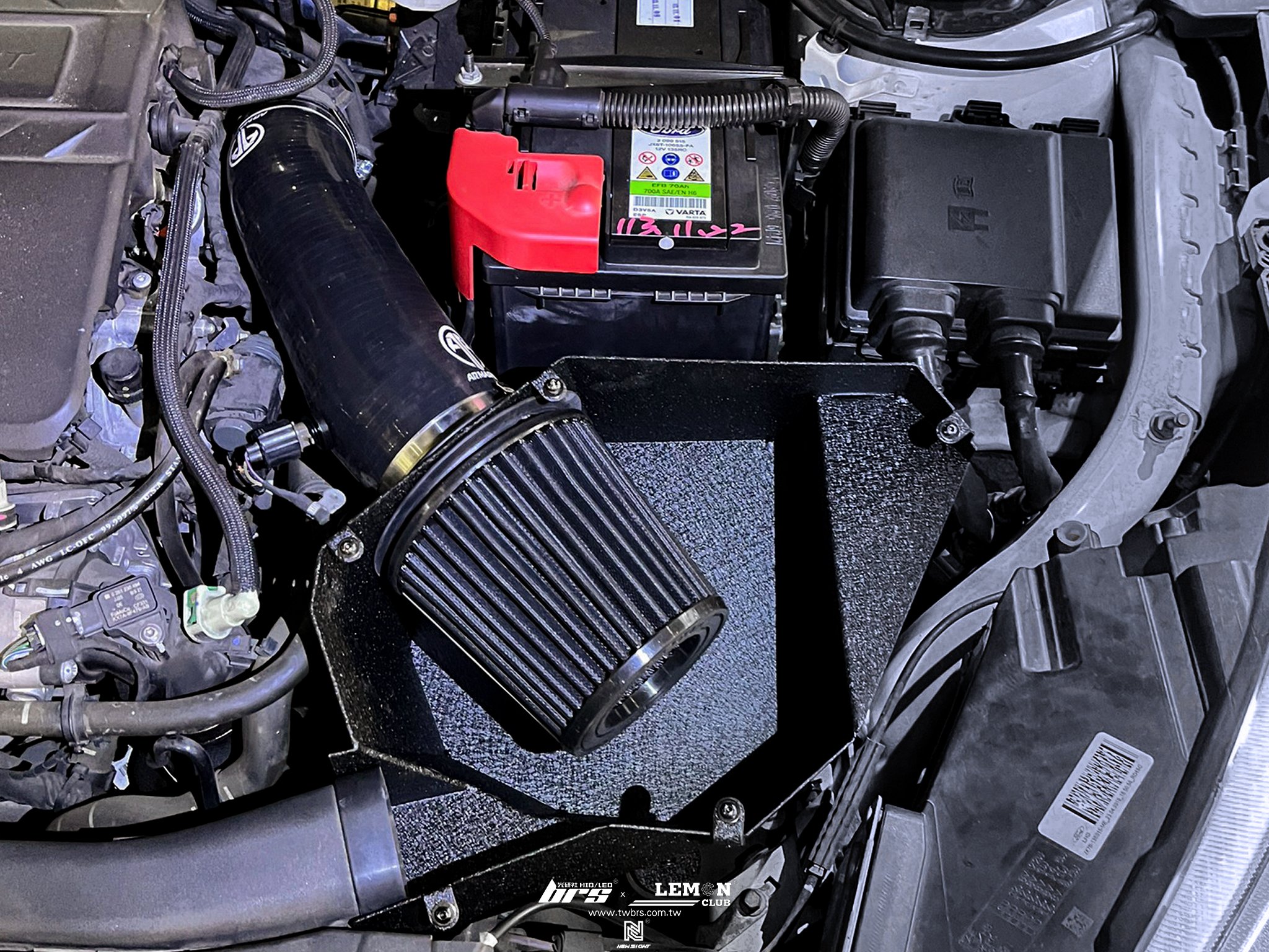 Ford Focus MK4 安裝 ARMASPEED鋁合金進氣系統