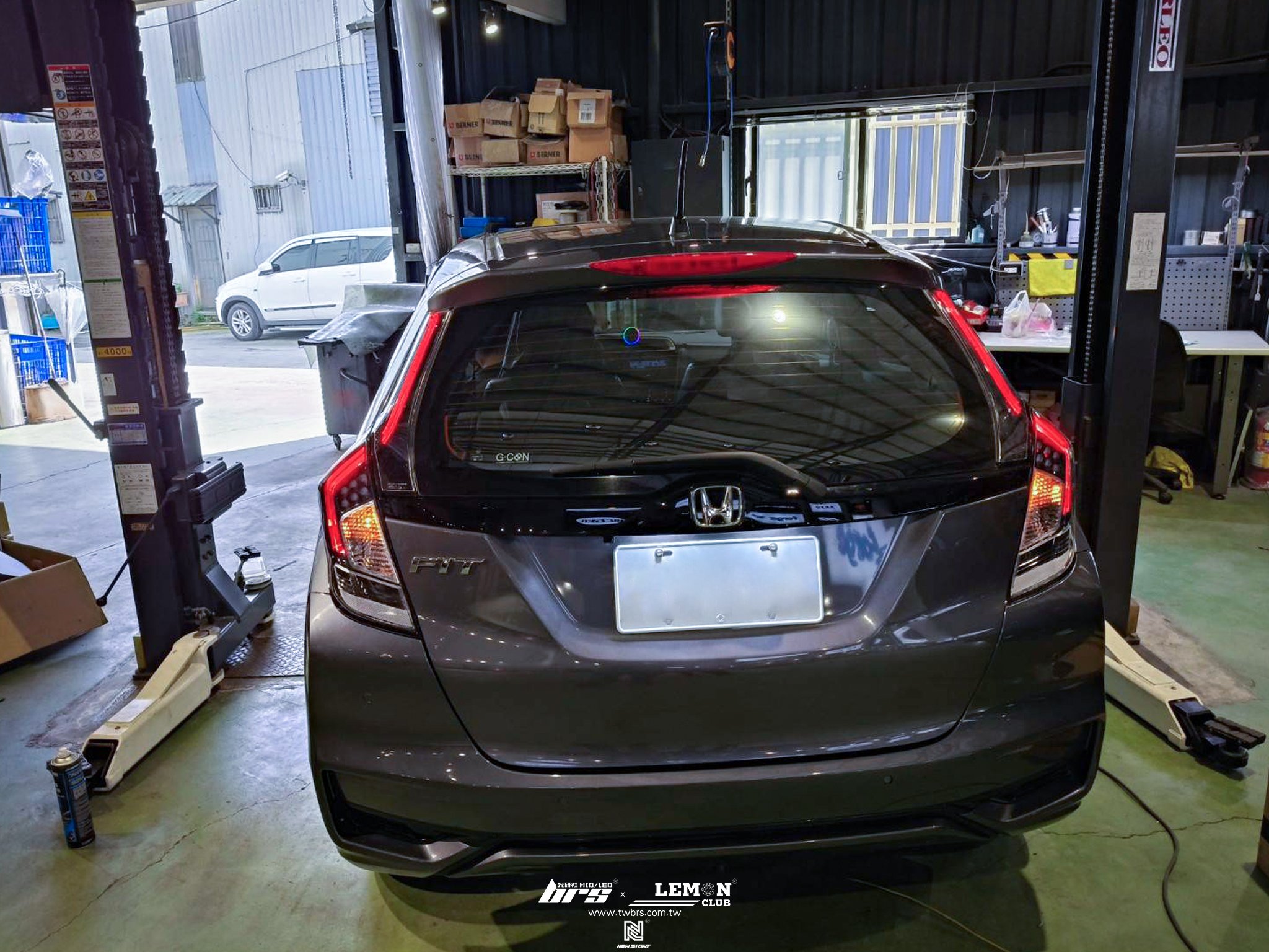 Honda Fit 安裝 RS式樣全LED尾燈