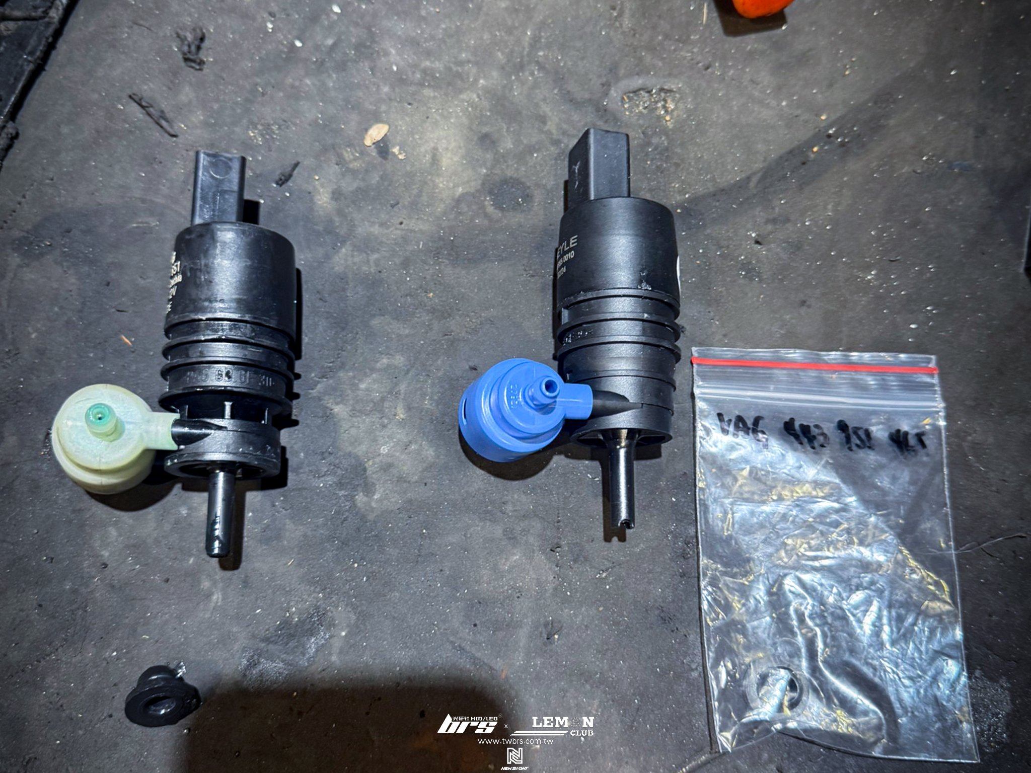 Skoda Kodiaq 保養 雨刷噴水馬達+墊圈更換