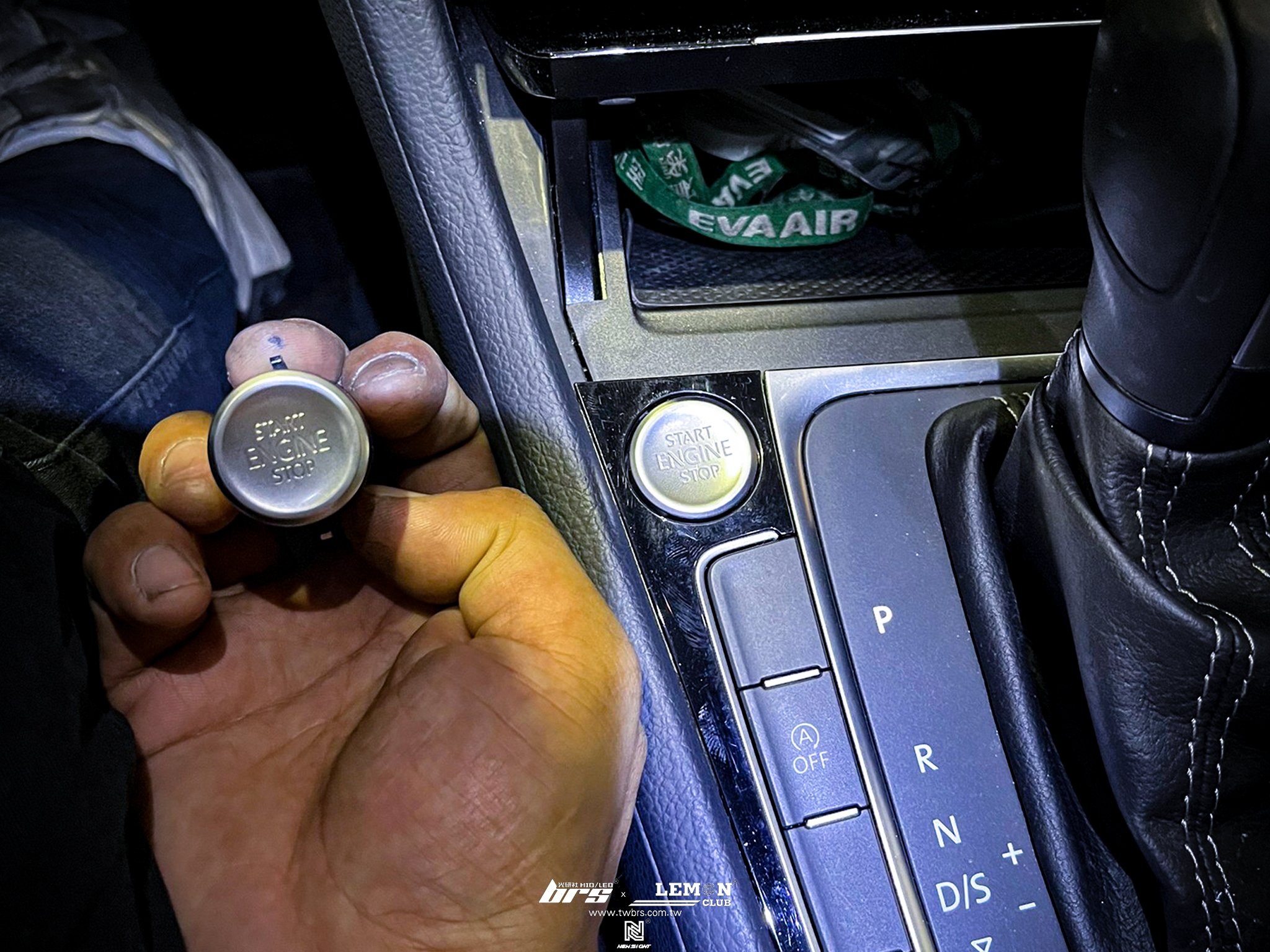 Volkswagen Golf 7.5 Variant 安裝 免鑰匙啟動開關