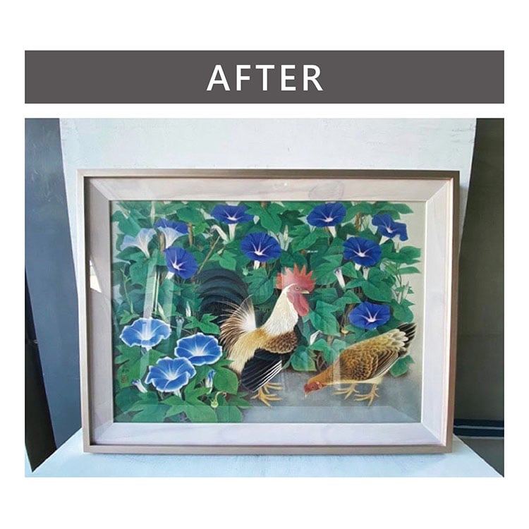 林之助作品修復及裝裱