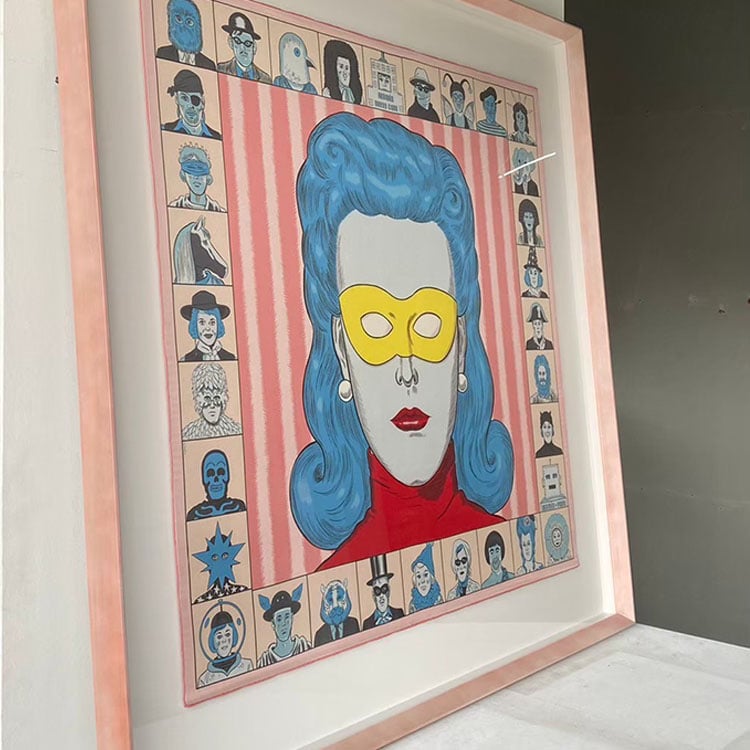 ｜Hermès愛馬仕90方巾｜#A62 懸浮