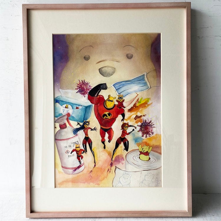 ｜水彩｜#150+卡紙窗