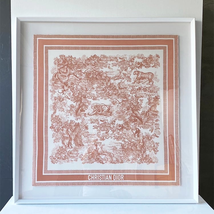 ｜CHRISTIAN DIOR 90方巾｜#A62 懸浮