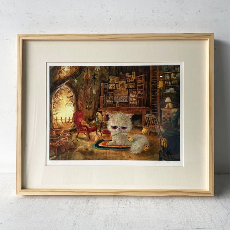 ｜數位微噴版畫｜#150+薄卡