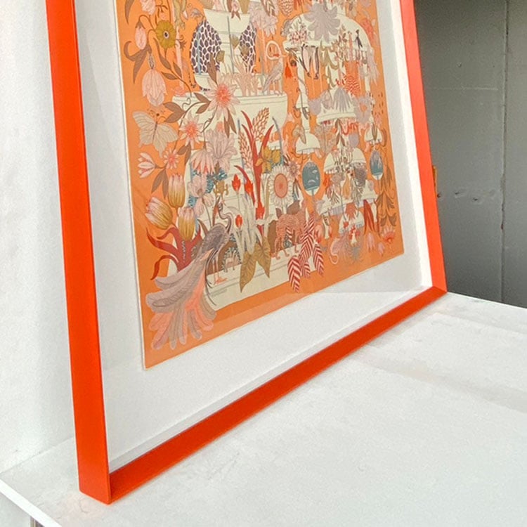 ｜Hermès愛馬仕90方巾｜#A62 懸浮