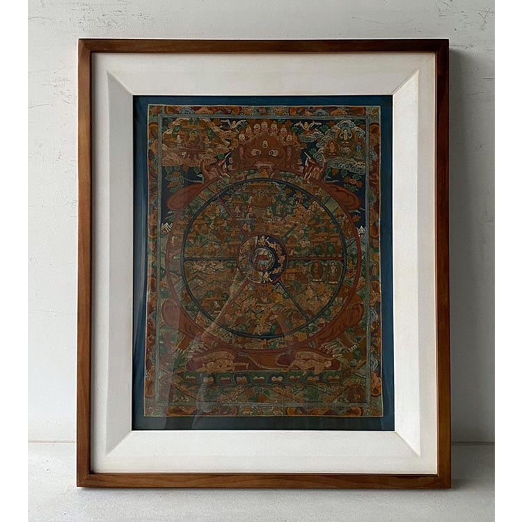 ｜唐卡｜#450+700-1+壓克力 雙框