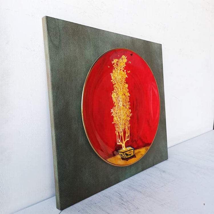 ｜12"轉寫盤｜ 立體無框