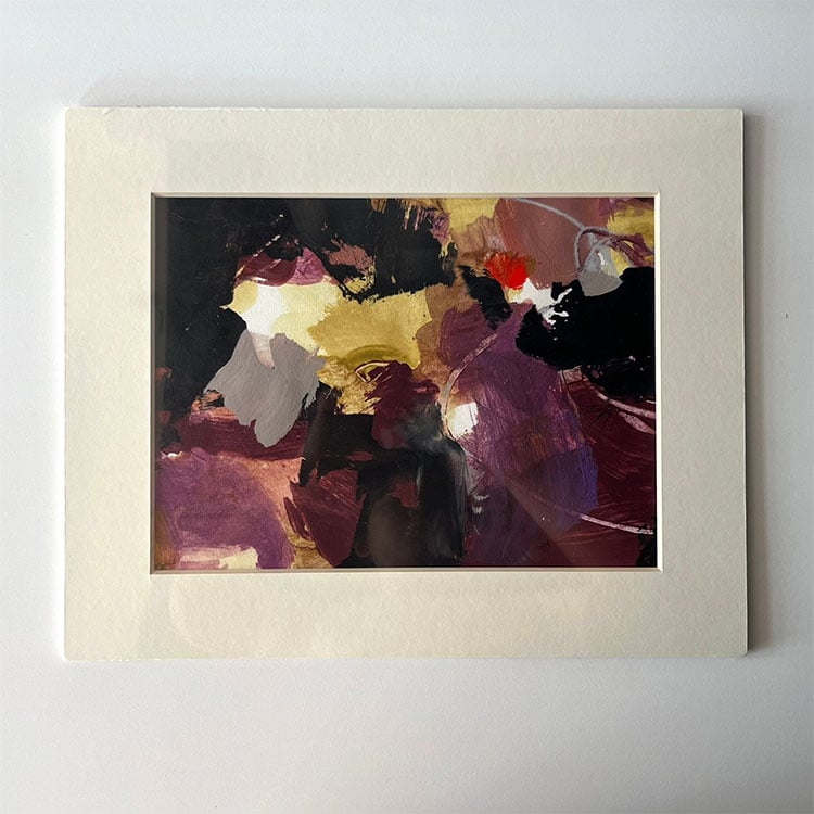 ｜複合媒材｜厚卡裝裱包+封膜