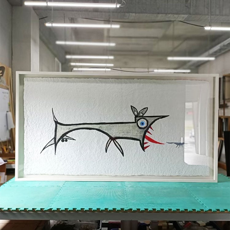 ｜版畫｜#830+布架 加強