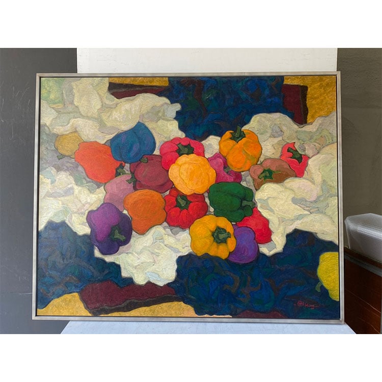 ｜輸出油畫布｜#610