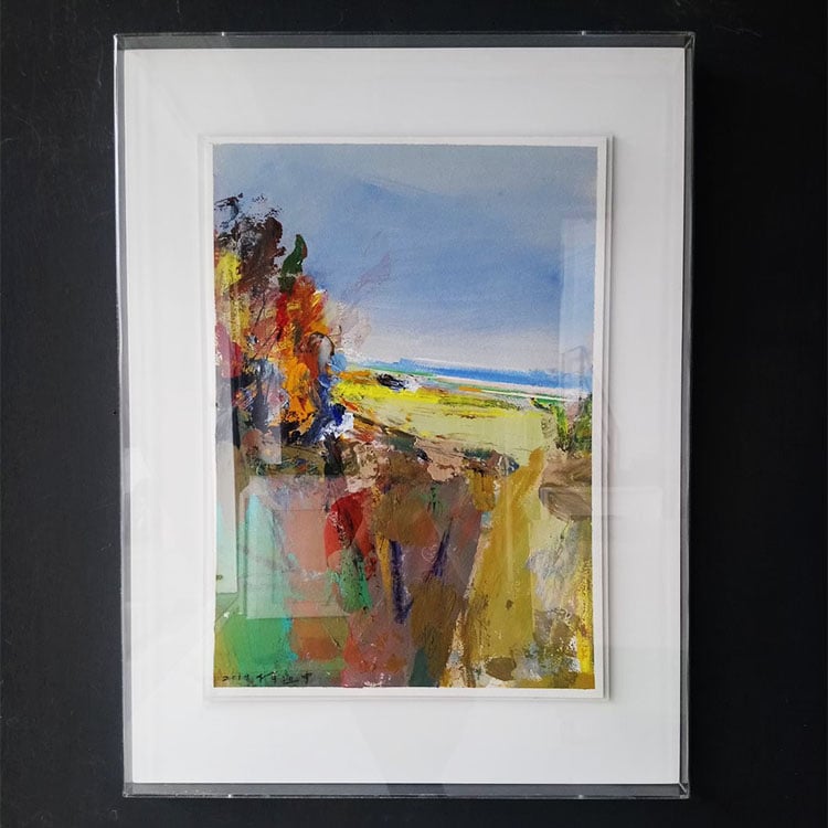 ｜複合媒材｜壓克力框罩+底框