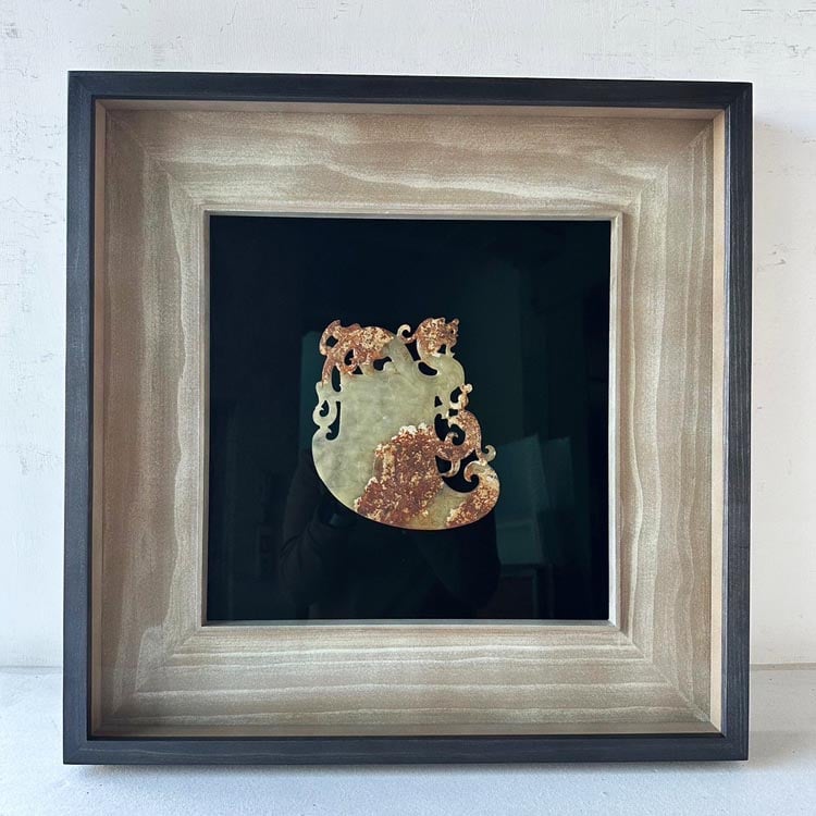 ｜玉石片｜#620+9-2+博物館級玻璃 雙框