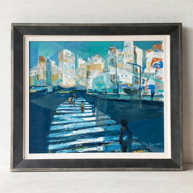 ｜油畫｜#600-1+130平(雙框)