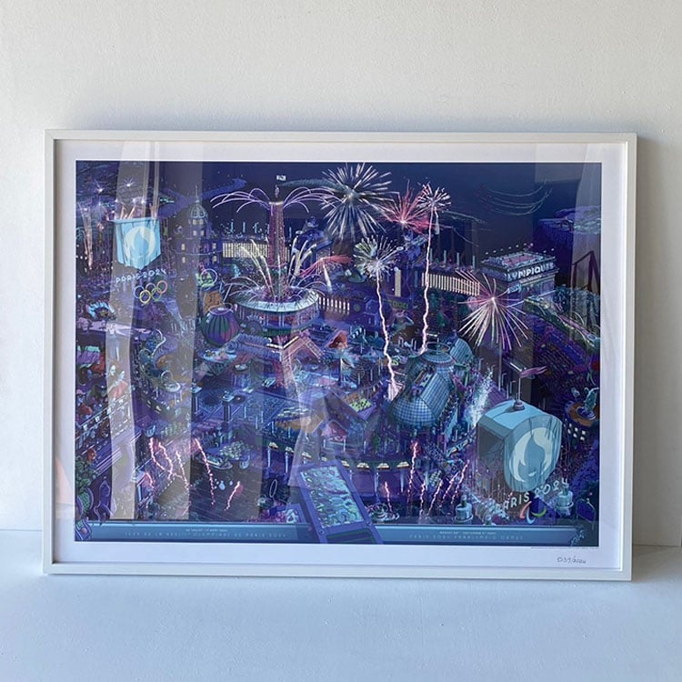 ｜Paris 2024 限量夜版海報｜#150(保護級)