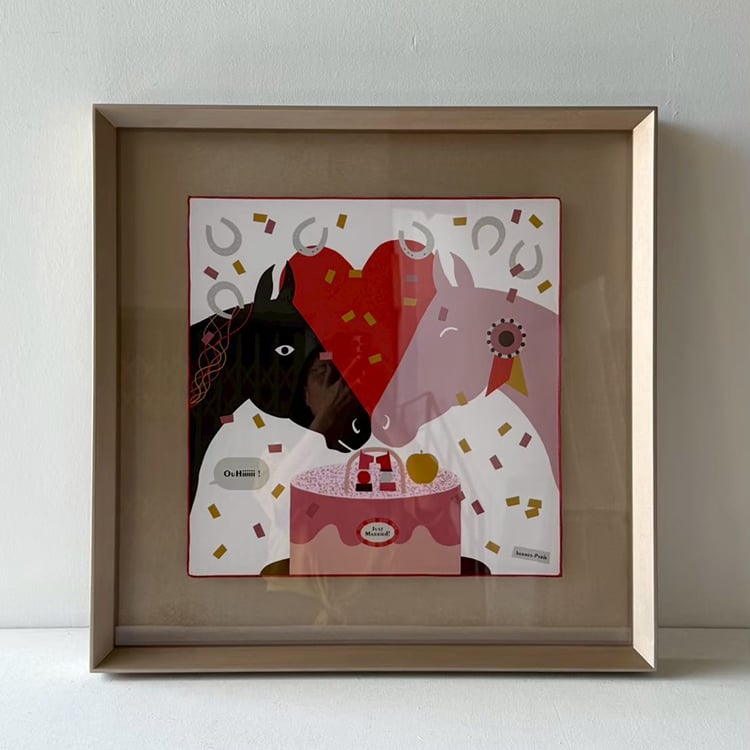 ｜Hermès愛馬仕45方巾｜#A62 懸浮