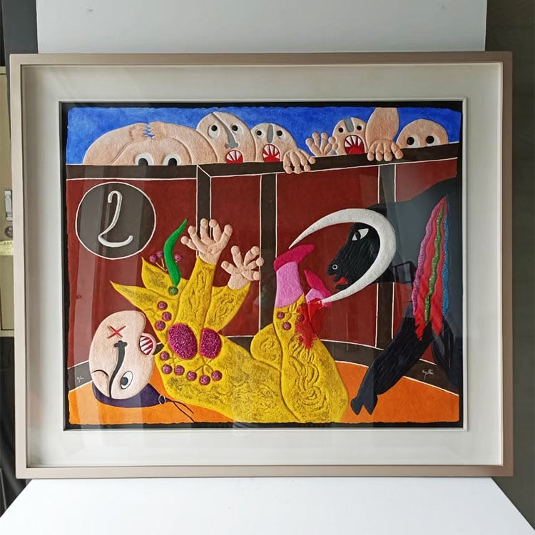 ｜版畫｜#600+布架