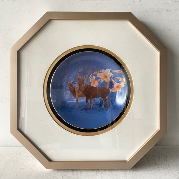 ｜12"轉寫盤｜八角框