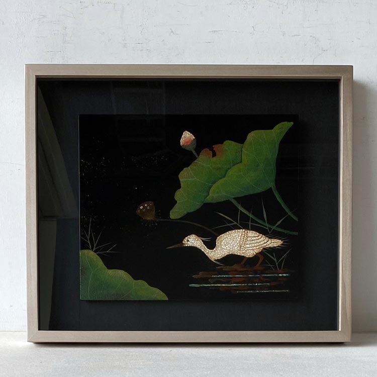 ｜漆藝｜#150+壓克力 立體