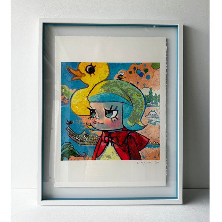 ｜Kenny版畫｜#450 懸浮(保護級)