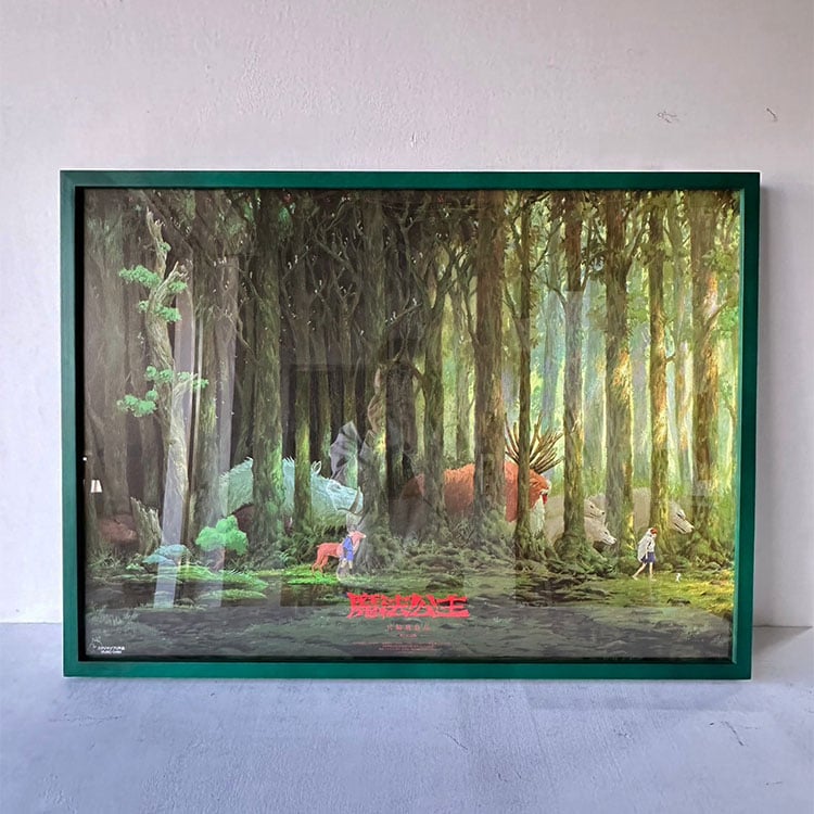 ｜魔法公主A1海報｜#450+壓克力直接裱