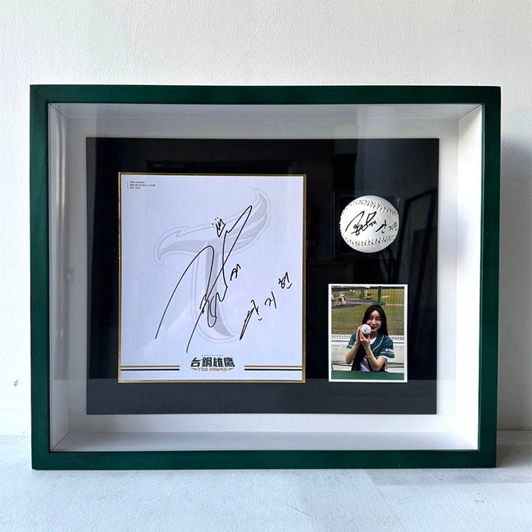 ｜棒球簽名周邊3合1｜#9CM+壓克力