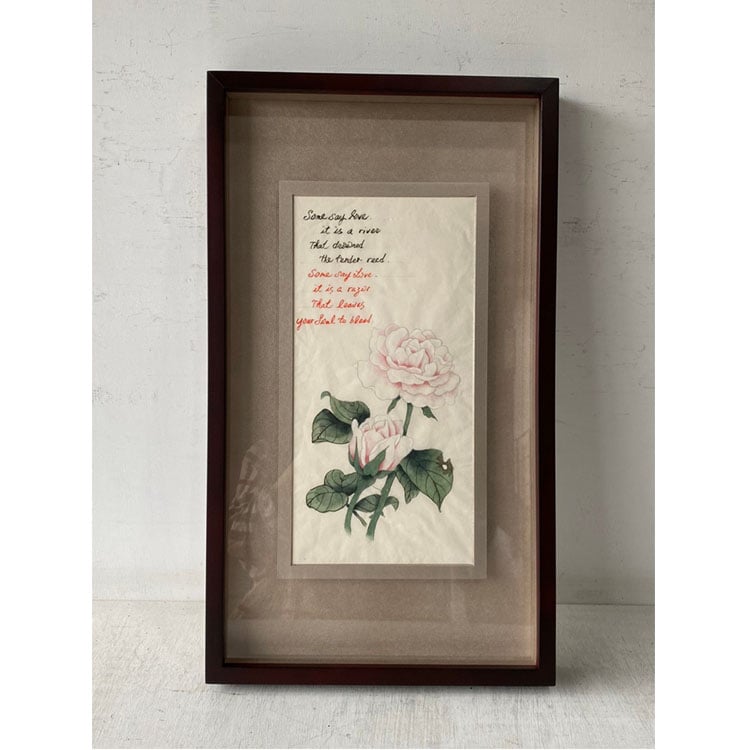 ｜水墨｜#150+卡紙窗收邊 圖懸浮