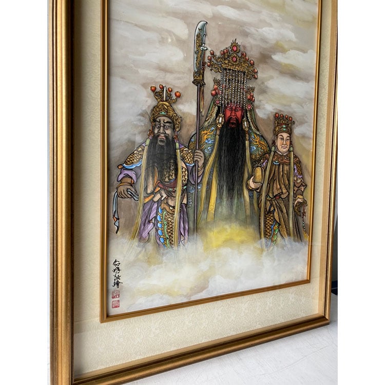 ｜水墨｜#A1359+綾布+#739金