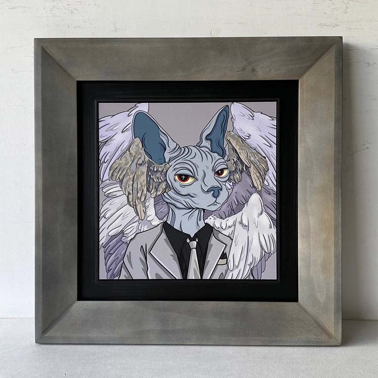 ｜藝術微噴｜#900-1+4.5-2 雙框