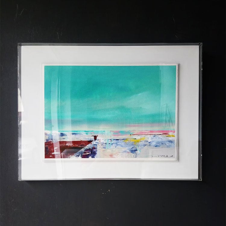 ｜複合媒材｜壓克力框罩+底框