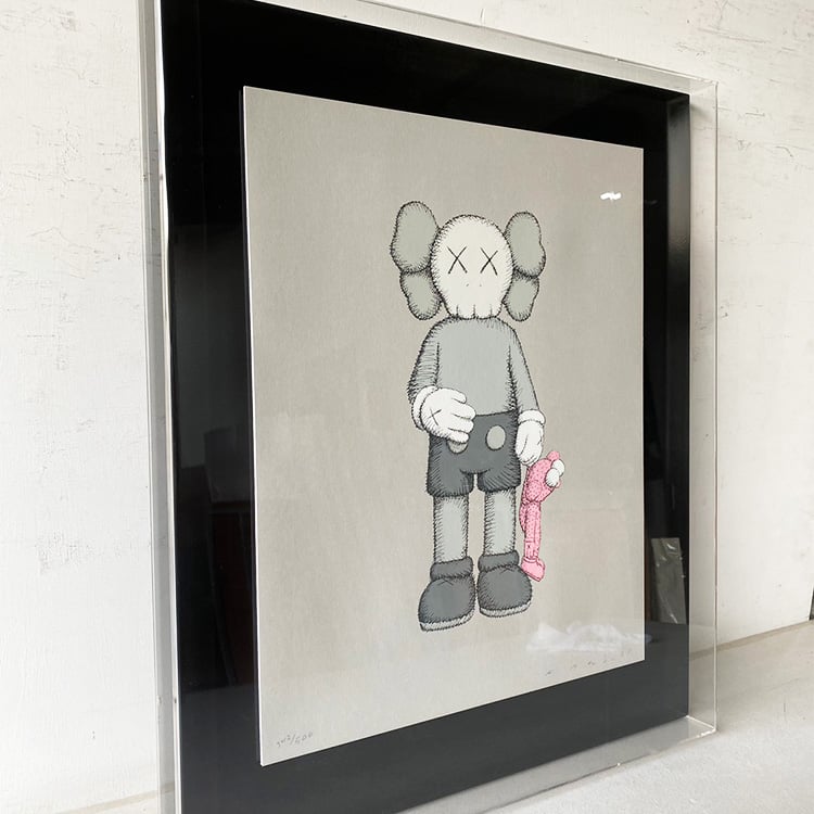｜KAWS Share Print｜#透明壓克力罩+9CM底