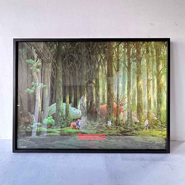 ｜魔法公主A1海報｜#150+壓克力直接裱