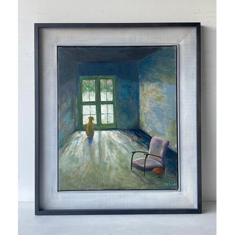 ｜油畫｜#450+9-2(雙框)