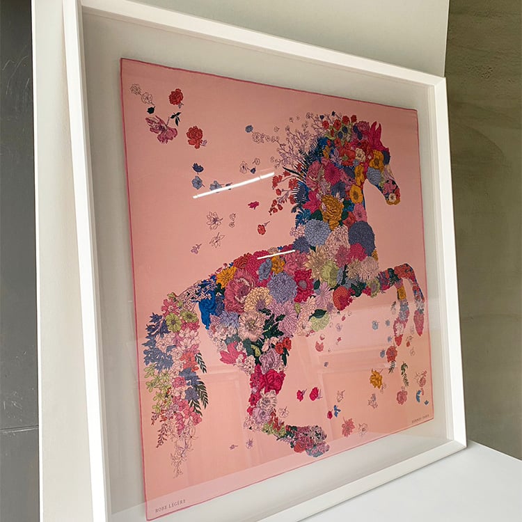 ｜Hermès愛馬仕90方巾｜#A62 懸浮