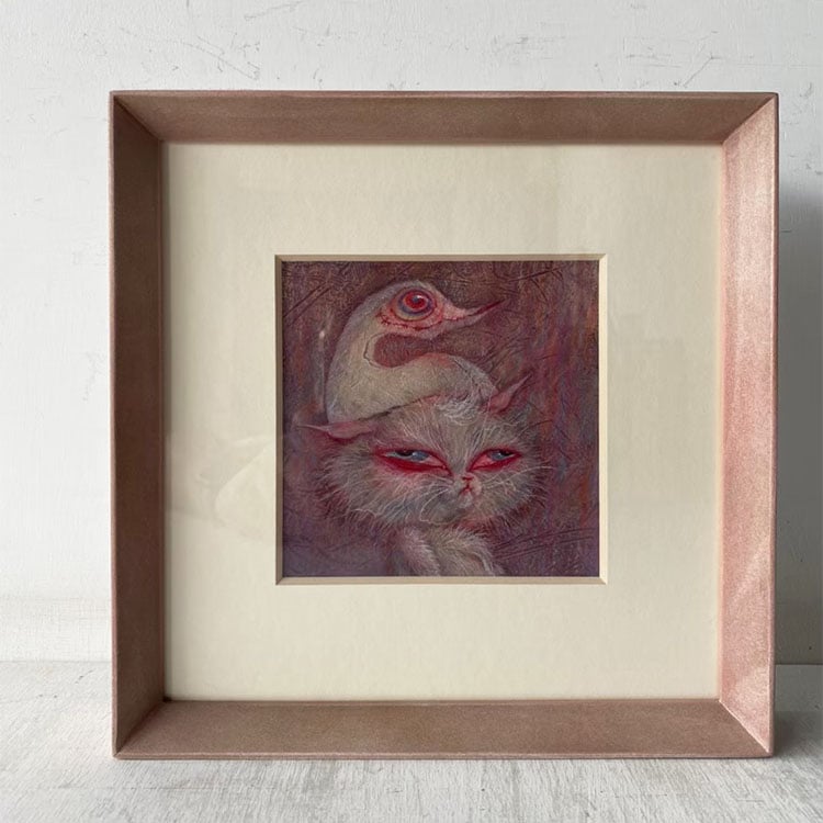 ｜複合媒材｜#A15+厚卡