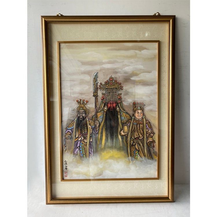 ｜水墨｜#A1359+綾布+#739金